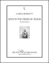 Safe in the Arms of Jesus SATB choral sheet music cover